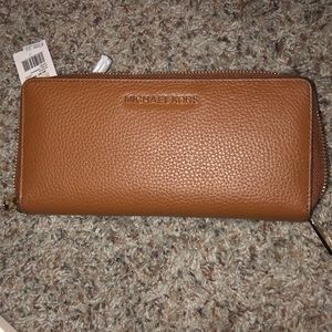 MK Large Tan Wallet